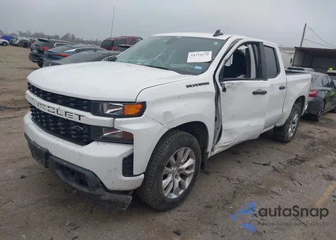 2022 Chevrolet Silverado 1500 Ltd 2Wd Short Bed Custom z USA, uszkodzony, nr VIN 3GCPWBEKXNG144323